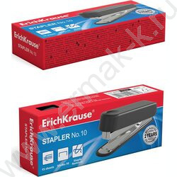 Степлер №10  15л пластик /встроен антистеплер/ черный | Фото 3