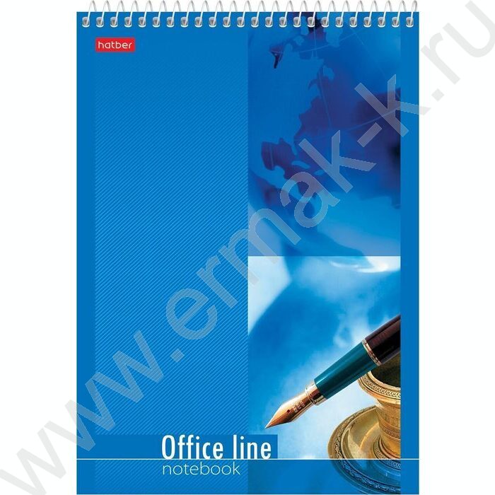 Блокнот  60л А5 спираль "Office Line" | Фото 1