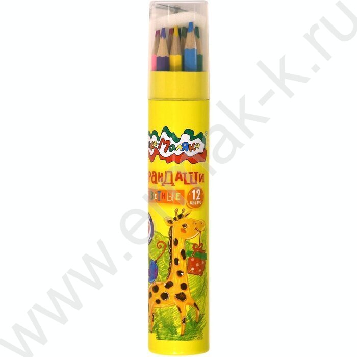 Карандаши  12цв Каляка-Маляка туба | Фото 1