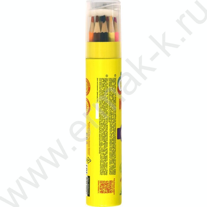 Карандаши  12цв Каляка-Маляка туба | Фото 8