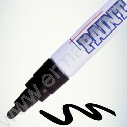 Маркер-краска /черный/ 4мм круг /нитро-основа | Фото 3