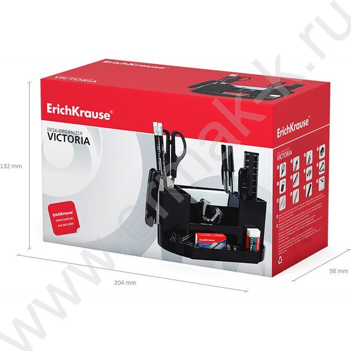 Офисный набор 15 предм. Victoria, Classic /чёрный | Фото 4