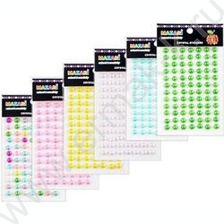 Наклейки-бусинки перламутровые Круг  84шт | Фото 2