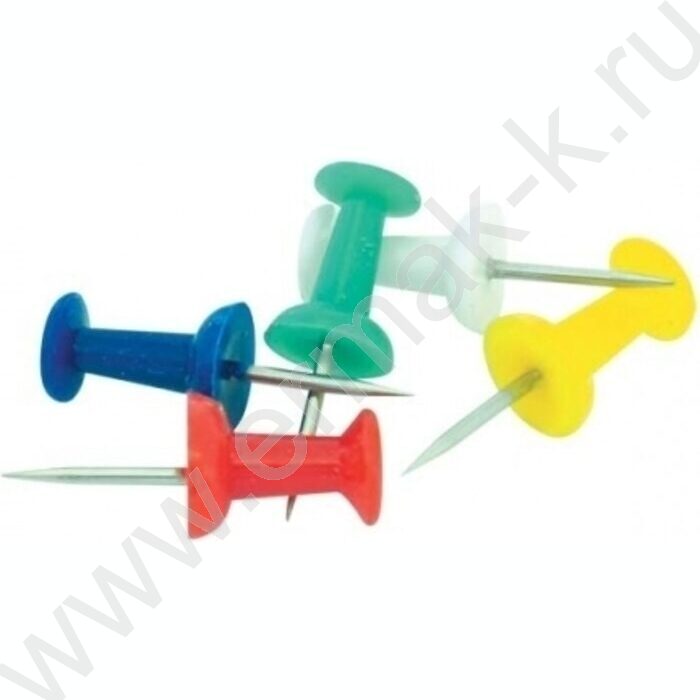 Кнопки-гвоздики /50шт цветные | Фото 1