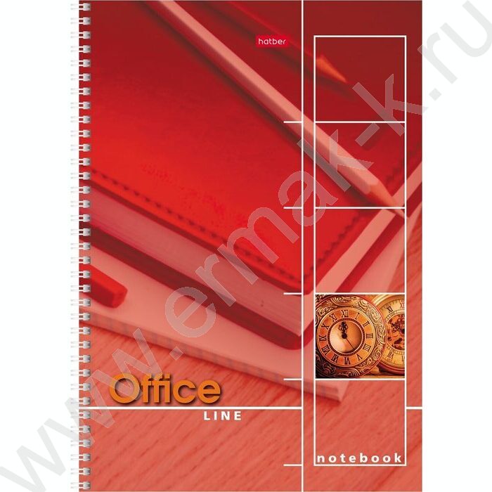 Тетрадь  80л А4 клетка/спираль "OfficeLine" /лак/ | Фото 4