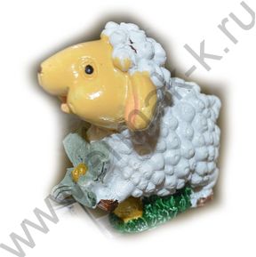 Сувенир Барашек Милый 7см керамика /2вида/