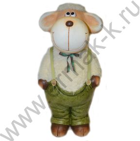 Сувенир Баран Серьезный большой керамика