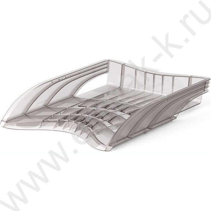 Лоток горизонтальный литой S-Wing дымчатый | Фото 1