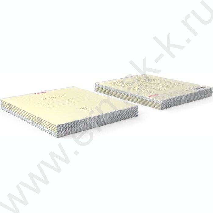 Тетрадь  18л клетка "Классика" жёлтый | Фото 3