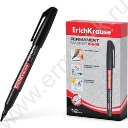 Маркер перм. CD,DVD, OHP пленка /черный/ 1мм круг P-70   | Фото 2