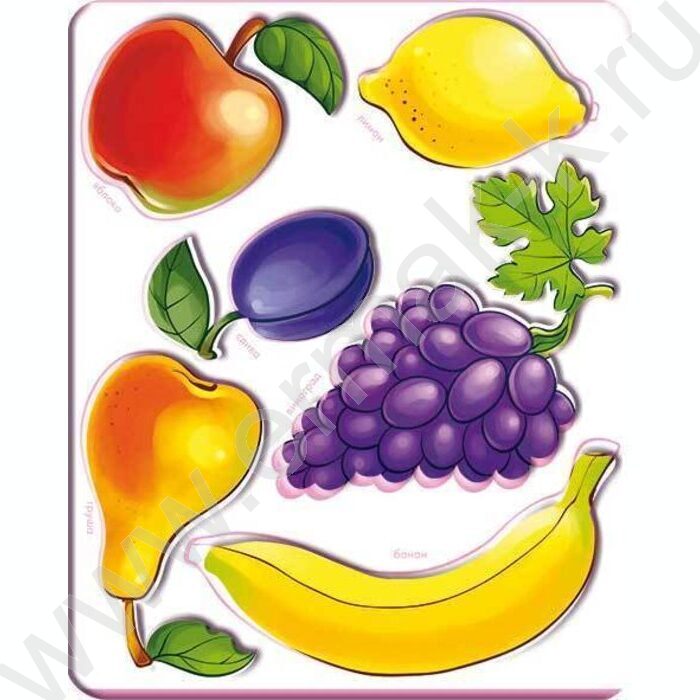 Трафарет "Фрукты" | Фото 1