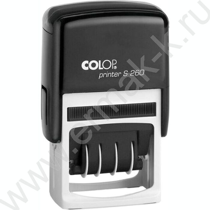 Датер самонаборный автомат свободным полем 24*45мм,дата 4мм пластик (аналог 4750) | Фото 1