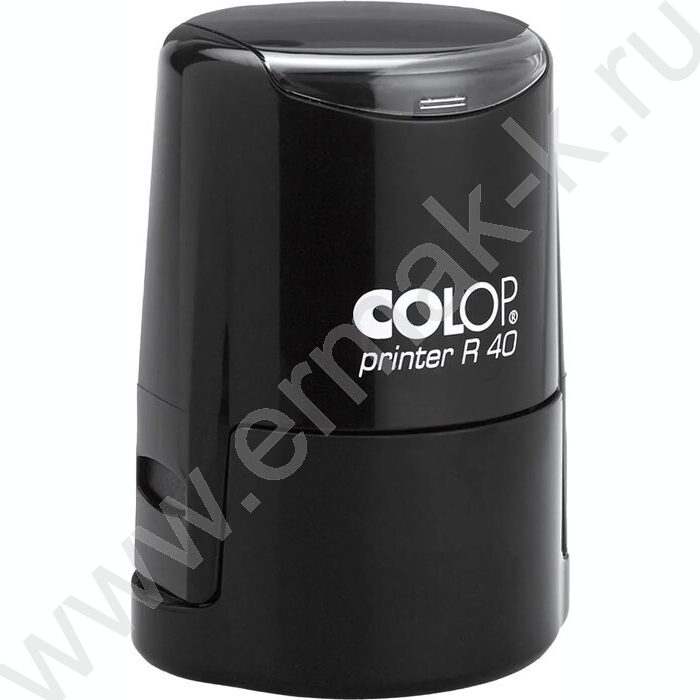 Печать самонаборная автомат d=40мм 1круг текста,пластик (аналог 46040/1) | Фото 2