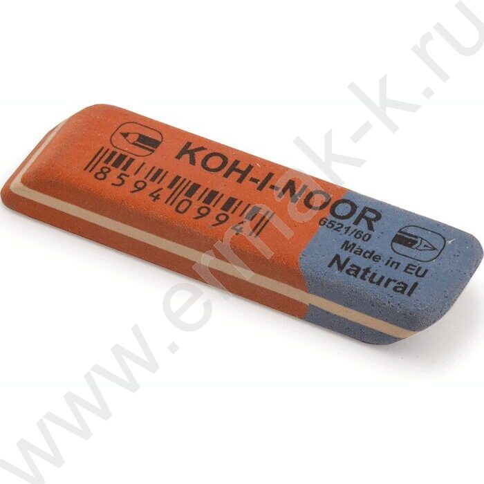 Ластик комбинированный сине-красный "Blue Star" (KIN 6521) | Фото 1