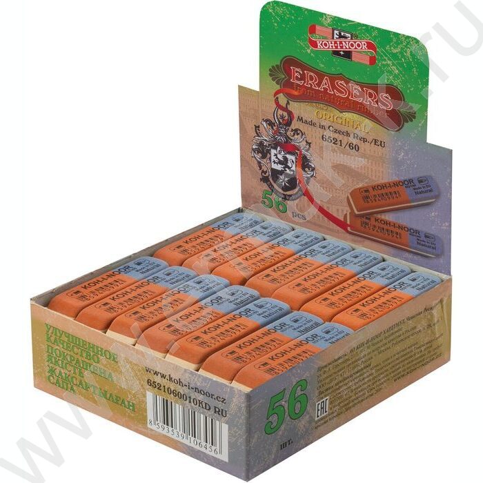 Ластик комбинированный сине-красный "Blue Star" (KIN 6521) | Фото 2