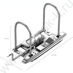 Файл 70мм А5 Basic мраморный серый | Фото 4