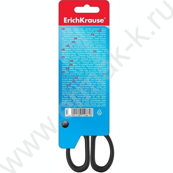 Ножницы 17см EasyCut /черные /европодвес | Фото 3