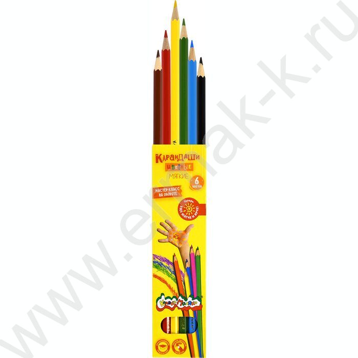 Карандаши   6цв Каляка-Маляка европодвес | Фото 2