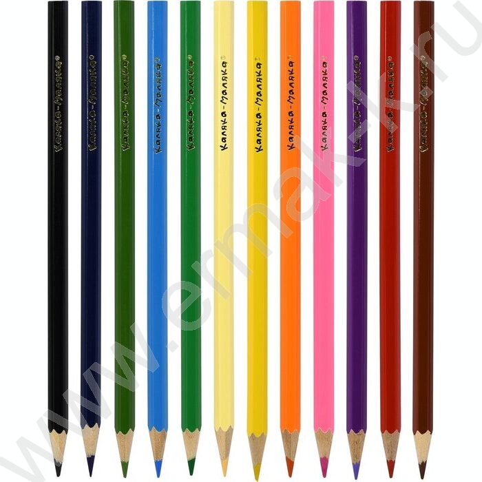 Карандаши  12цв Каляка-Маляка европодвес | Фото 3