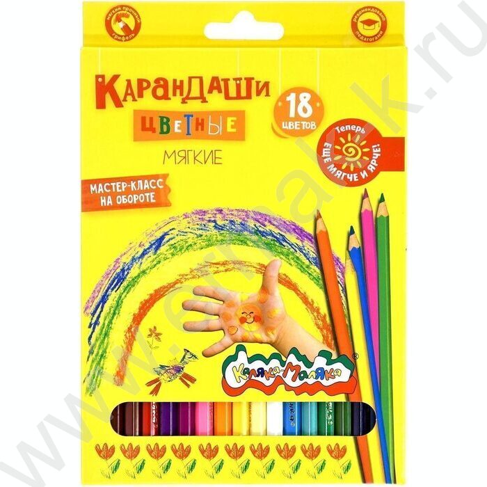 Карандаши  18цв Каляка-Маляка европодвес | Фото 1