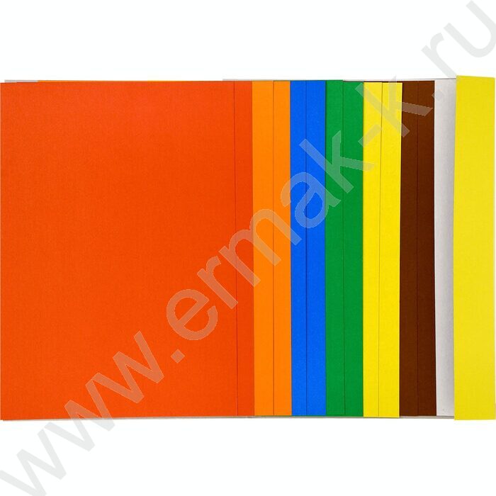 Картон цв. А4 16л/ 8цв Каляка-Маляка | Фото 2