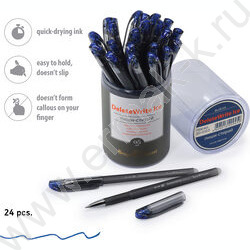 Ручка гелевая со стираемыми чернилами синяя 0,5мм Ice   | Фото 4