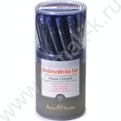 Ручка гелевая со стираемыми чернилами синяя 0,5мм Ice   | Фото 5