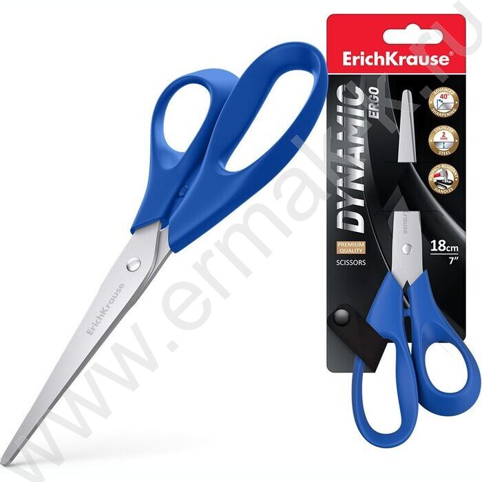 Ножницы 18см Dynamic /ассорти /европодвес | Фото 2