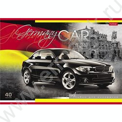Альбом д/рисования 40л "Country Cars" /лак/ 5видов | Фото 4