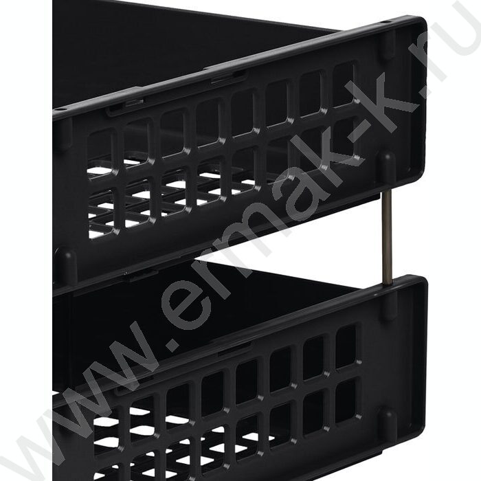 Лоток горизонтальный сетчатый черный /уп.2шт на мет.стержнях | Фото 5