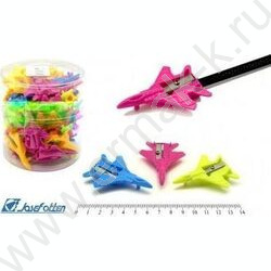 Точилка 1отв. пластик ассорти | Фото 1