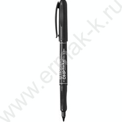 Маркер перм. /черный/ 1мм круг OHP   | Фото 1