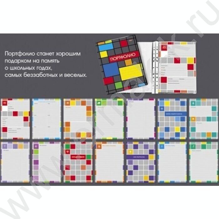 Портфолио школьника "Яркая графика" /16л/ | Фото 2