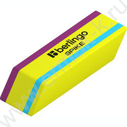 Ластик прямоугольный/скошенный "Spike" /50*18*9мм, термопластичная резина /ассорти   | Фото 3