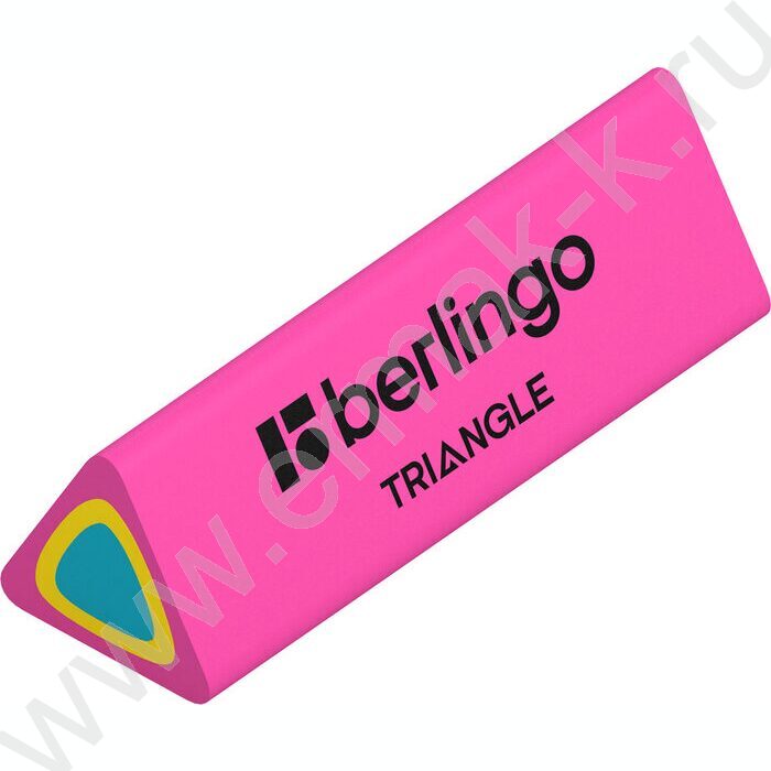 Ластик треугольный "Triangle" /44*15*15мм, термопластичная резина /ассорти     | Фото 3