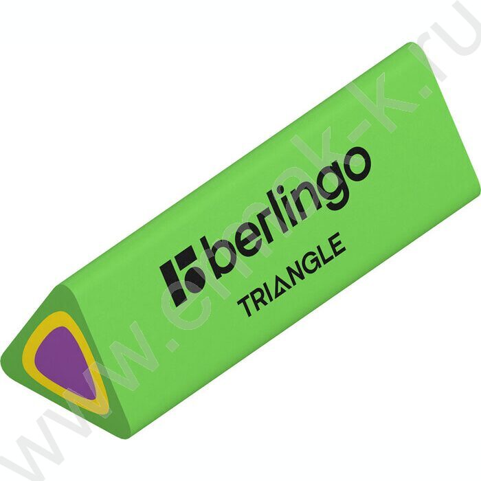 Ластик треугольный "Triangle" /44*15*15мм, термопластичная резина /ассорти     | Фото 4