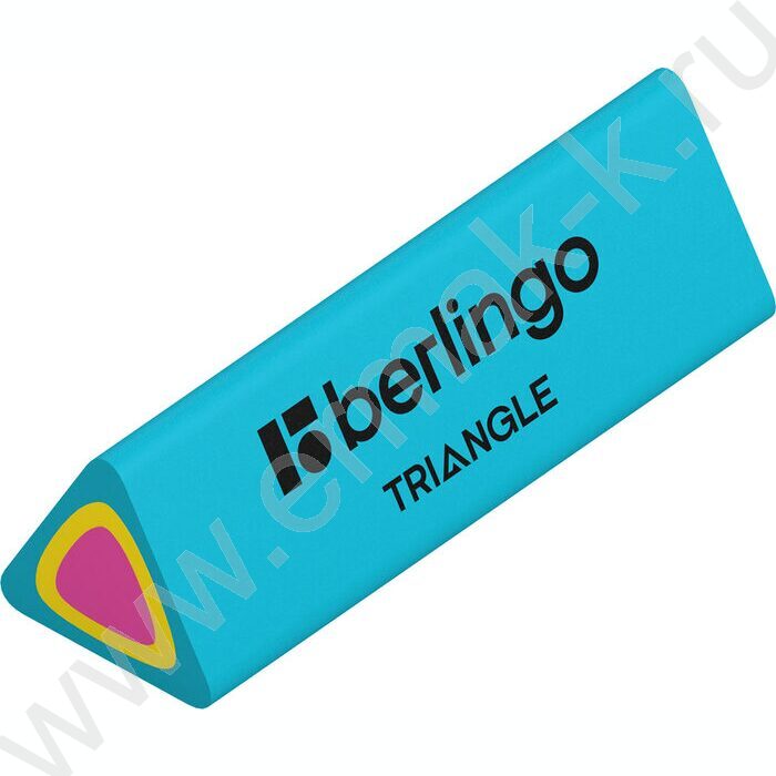 Ластик треугольный "Triangle" /44*15*15мм, термопластичная резина /ассорти     | Фото 5