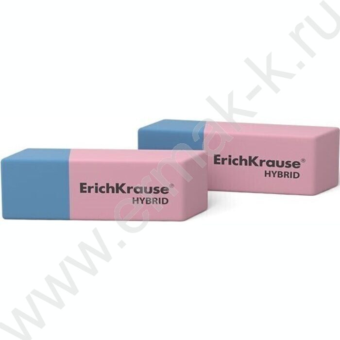 Ластик комбинированный сине-красный "Hybrid" | Фото 1