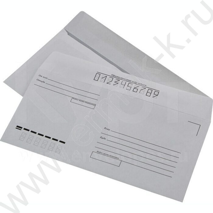 Конверт 110*220 декстрин/подск. | Фото 1