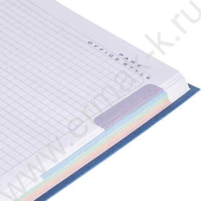 Бизнес-блокнот  80л А4 5-цв.блок/тв.обл/3D фольга "Silver book" | Фото 2