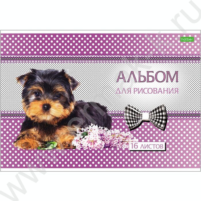 Альбом д/рисования 16л "Щенки" 5видов | Фото 4