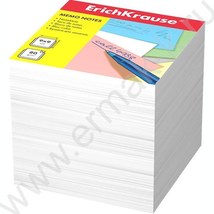 Бумага д/записей  9*9*9см белый | Фото 1