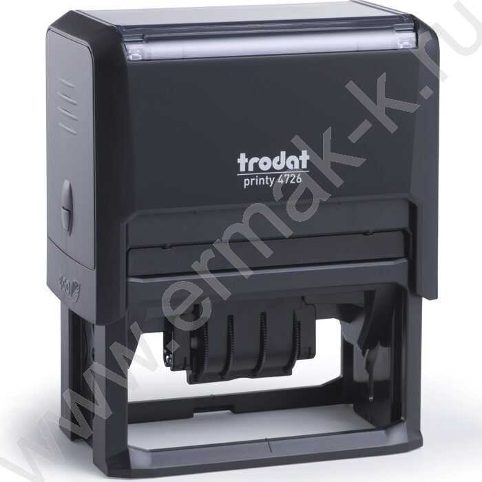 Датер самонаборный автомат свободным текст.полем 75*38мм,пластик/2-цв | Фото 1