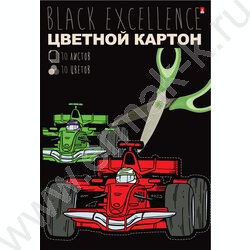 Картон цв. А4 10л/10цв Мультики | Фото 3