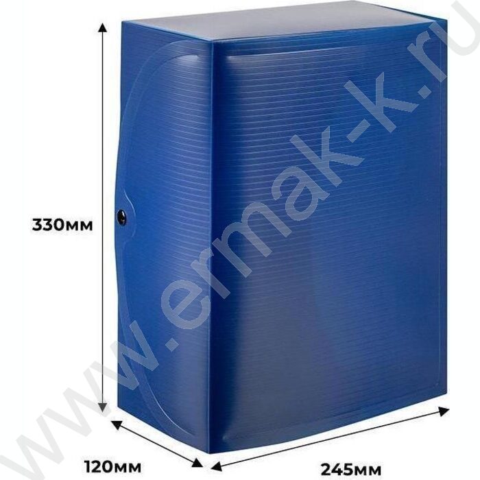 Короб архивный 120мм пластик синий ATTACHE | Фото 6