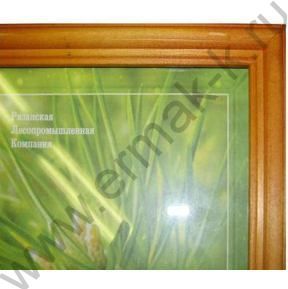 Фоторамка  18*24см дерево /Янтарь/ №1 ТЕКС