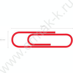 Скрепки 33мм /100шт цветные | Фото 4