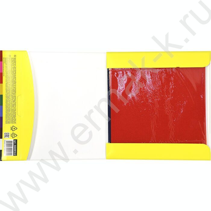 Бумага бархатная 170*180мм 10л/10цв | Фото 2