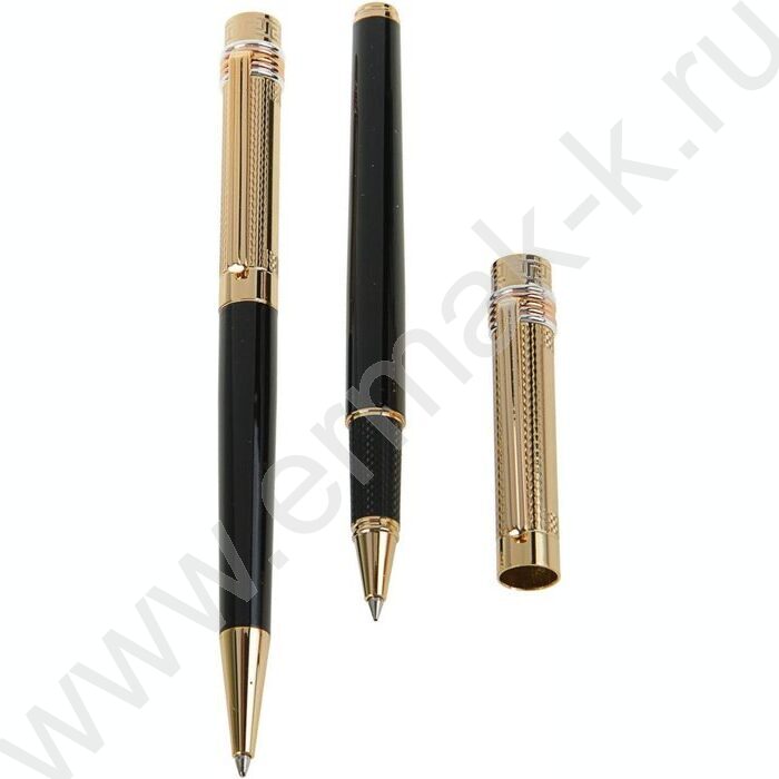 Ручка шар.+роллер /чёрный/*** | Фото 1