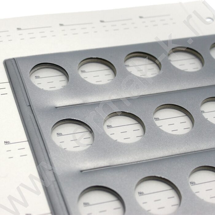 Планшет с перфорацией для 36 монет 230*300мм | Фото 3